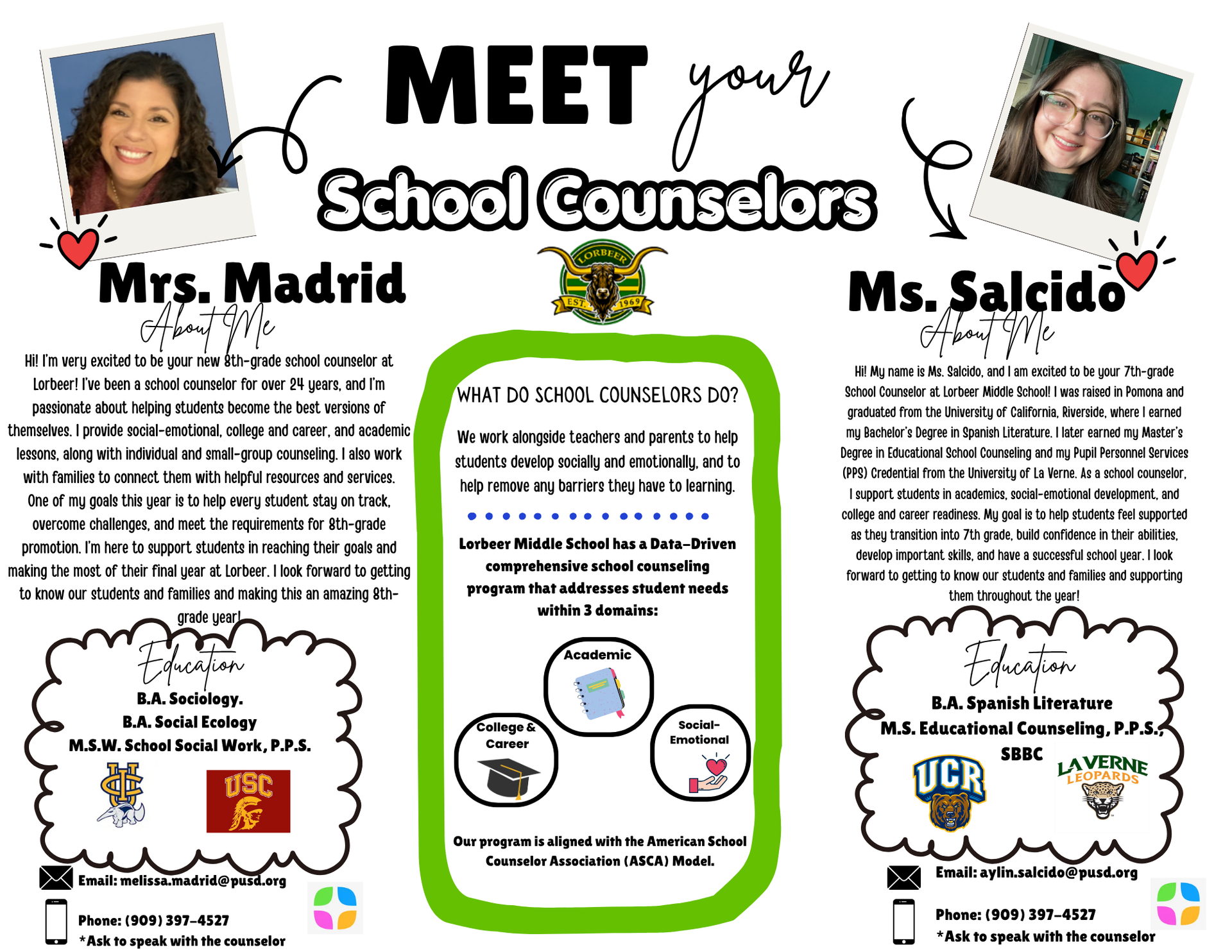 Meet the Counselor Flyer
