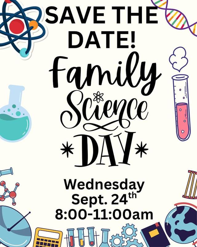 Save The Date: Family Science Day