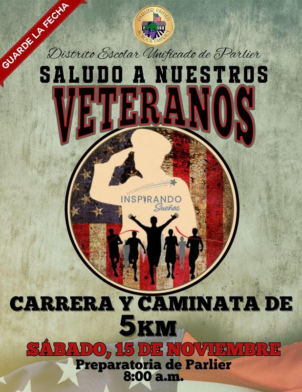 Salute to Veterans Flyer (Spanish)