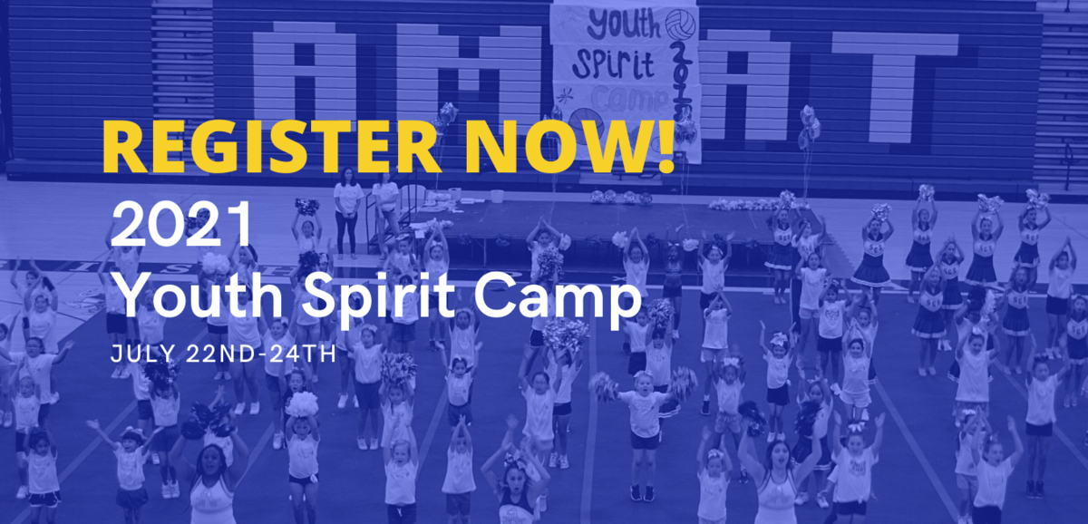 Register now! Youth Spirit Camp 2021 July 22nd-24th