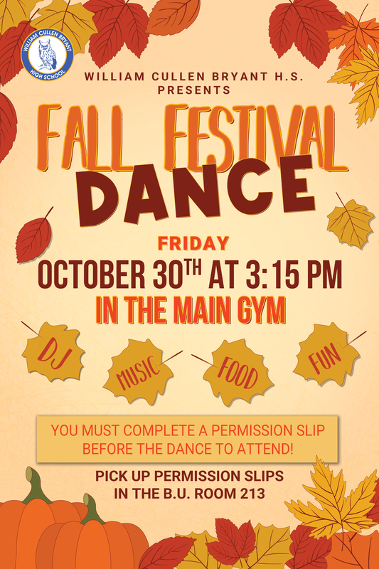Fall Festival Dance 10/30/2026