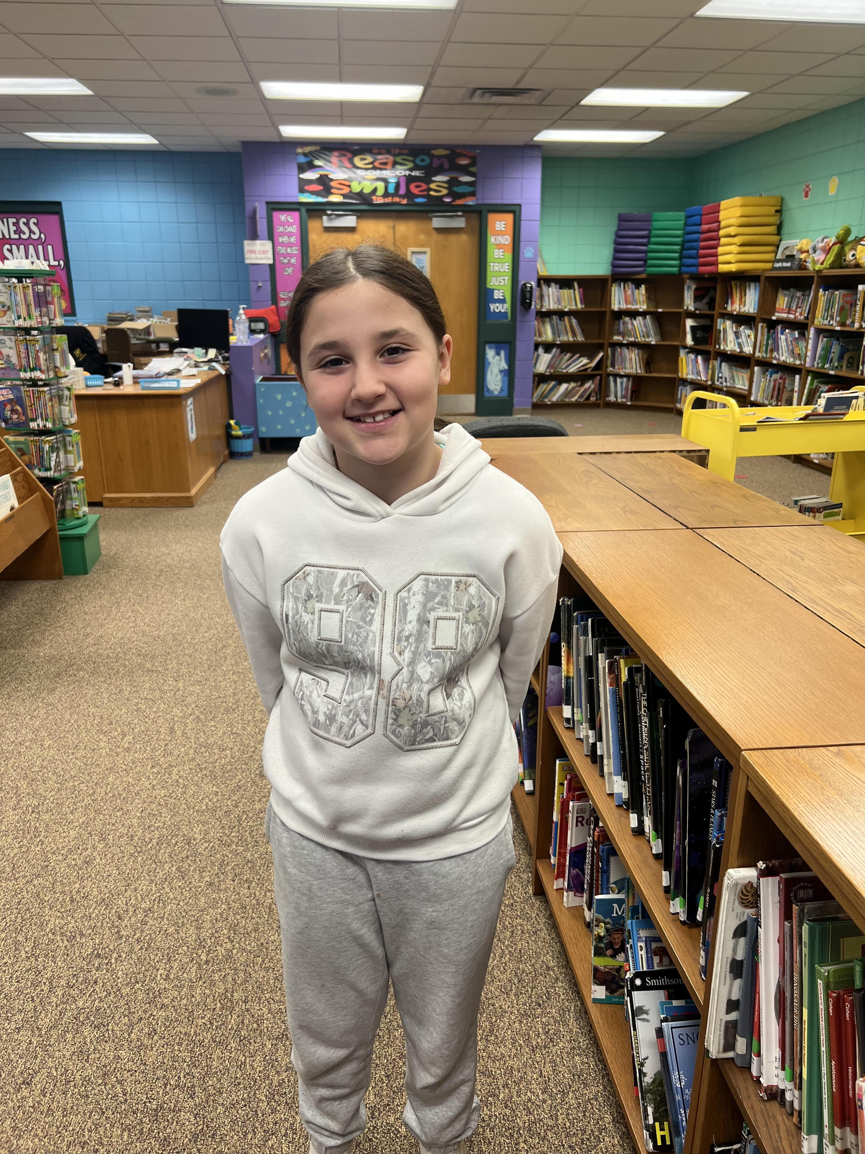 Kara Tranter, February student of the month