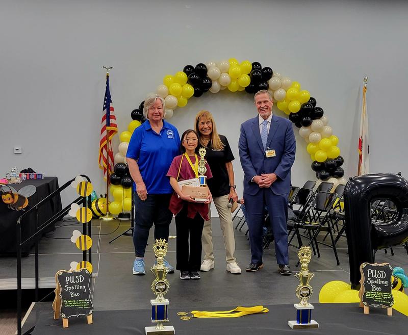 Pantera Elementary Celebrates Spelling Bee Champion! - image for web