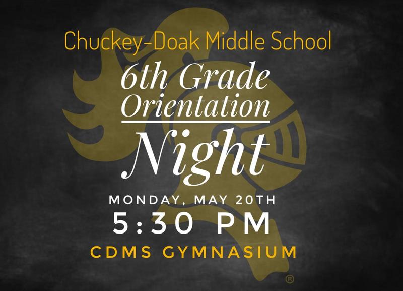 6th Grade Orientation Date Announced Featured Photo