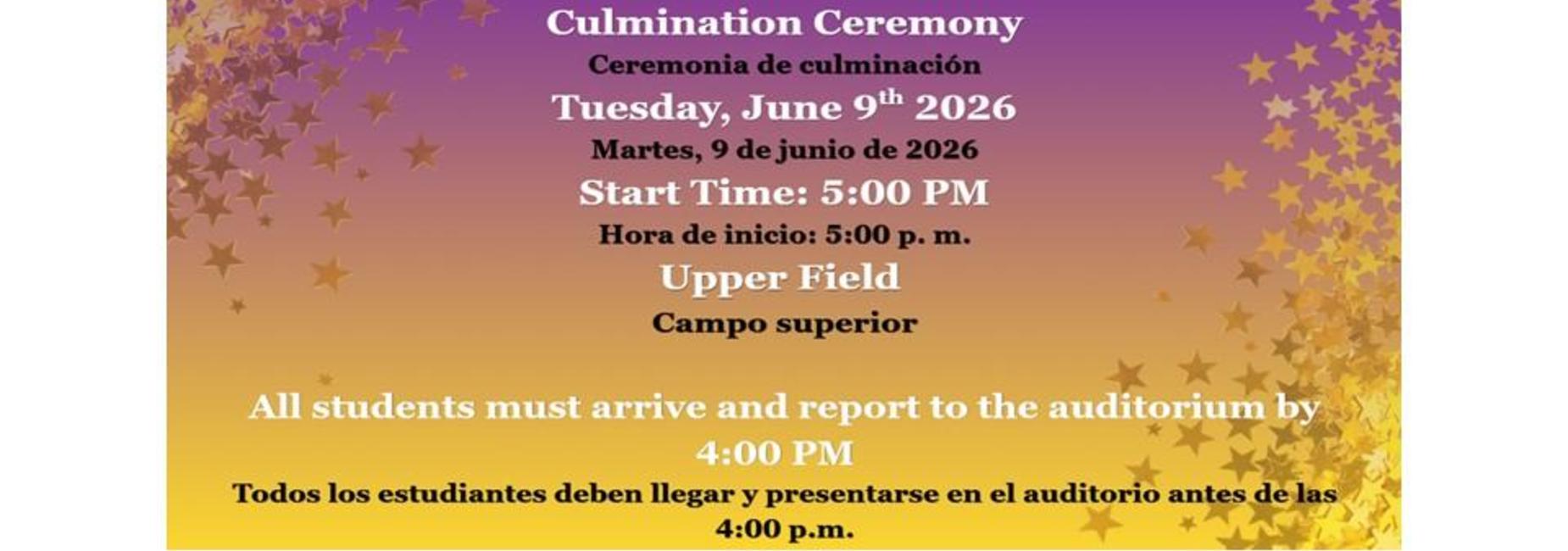 Culmination Ceremony