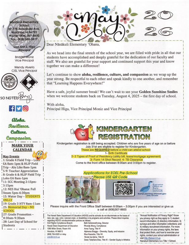 May Newsletter Featured Photo