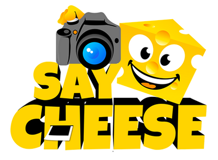 say cheese graphic
