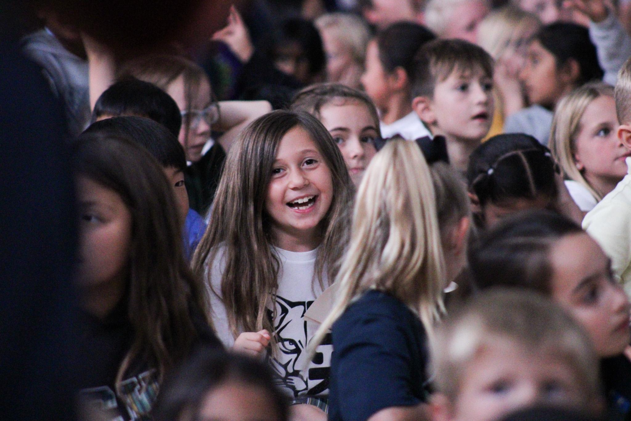 PCK student during assembly