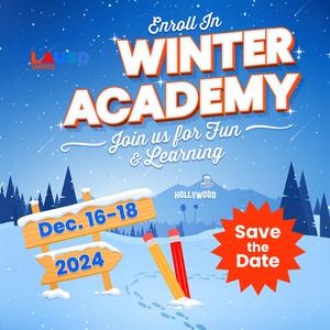 LAUSD Winter Academy Flyer