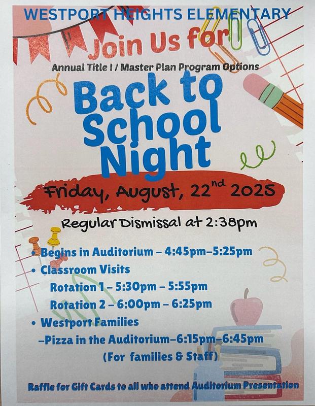 Back to School Night