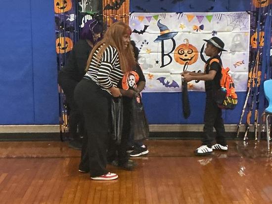 Boo fun with students 54