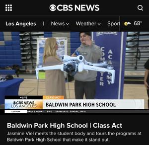 CBS News BPHS Drones