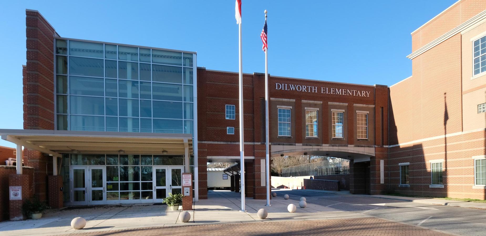 Front of school