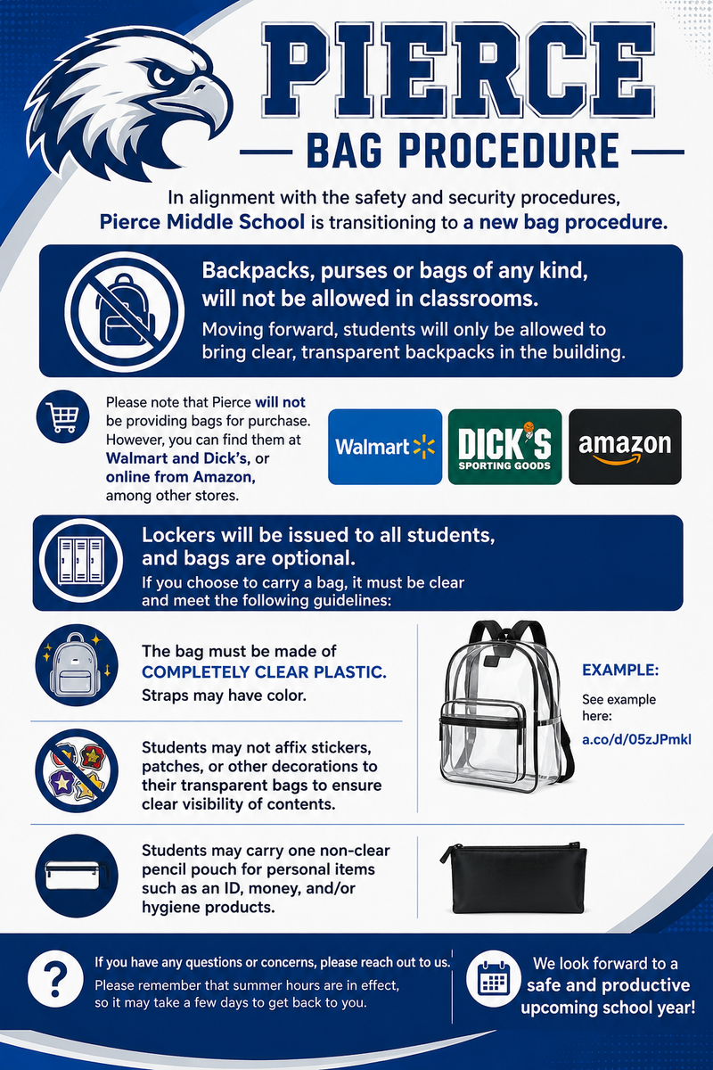 New Backpack Policy