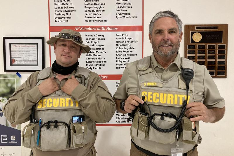 Alex DeLaney and Steve White