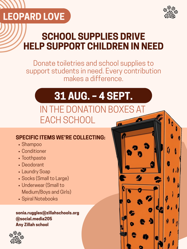 Donation Drive to Help Local Families: August 31 thru September 4 Featured Photo