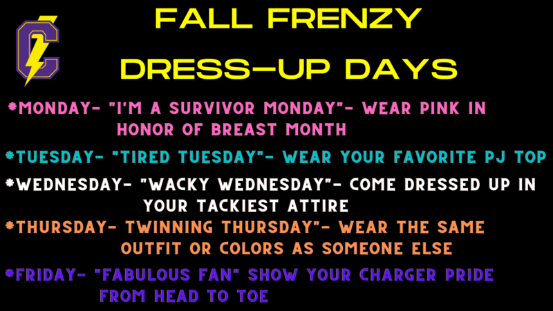 FALL FRENZY DRESS-UP | Charger Academy