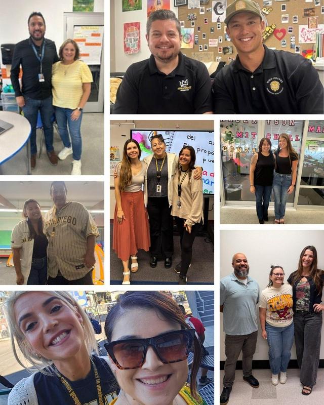 Collage of Mentors and Mentees