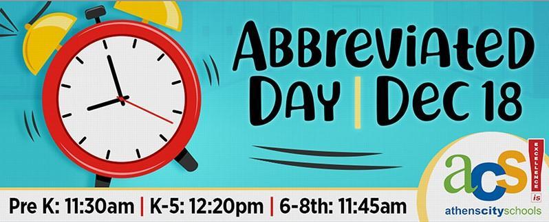 abbreviated day