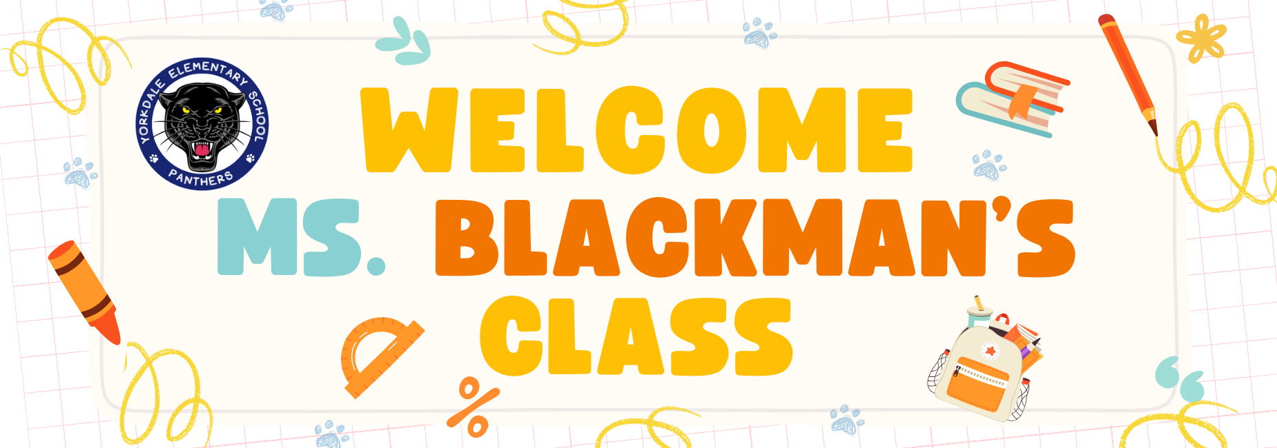 Ms.Blackman's 2nd and 3rd grade class