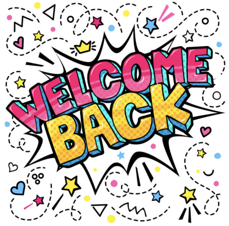Welcome back