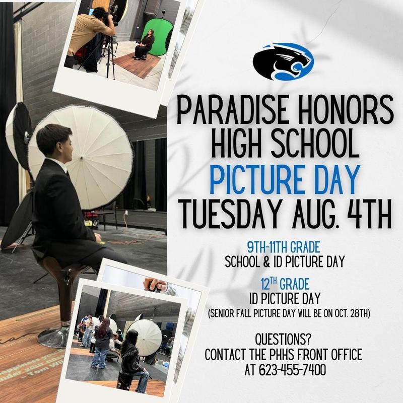 graphic that says "picture day"