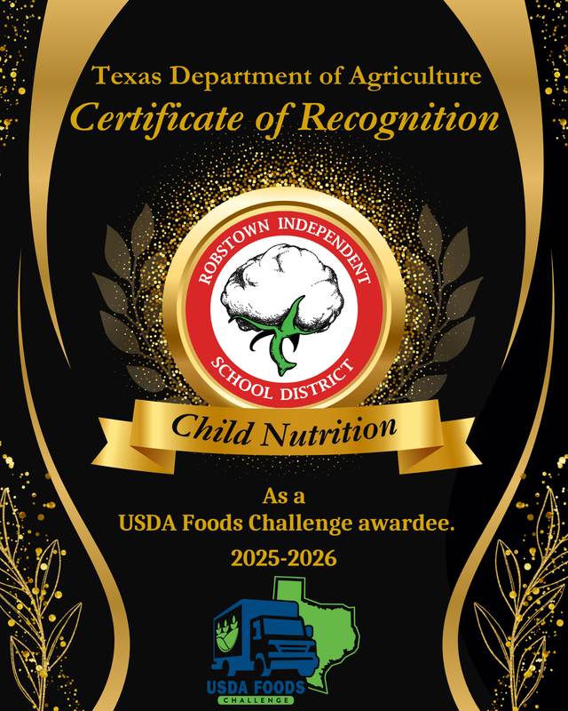 USDA Certificate of Recognition