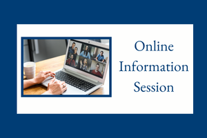 Online information session in Feb.