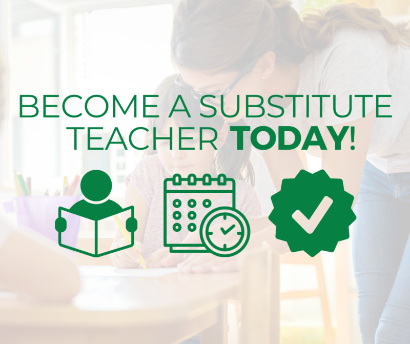 Become a Substitute Teacher Today! Featured Photo