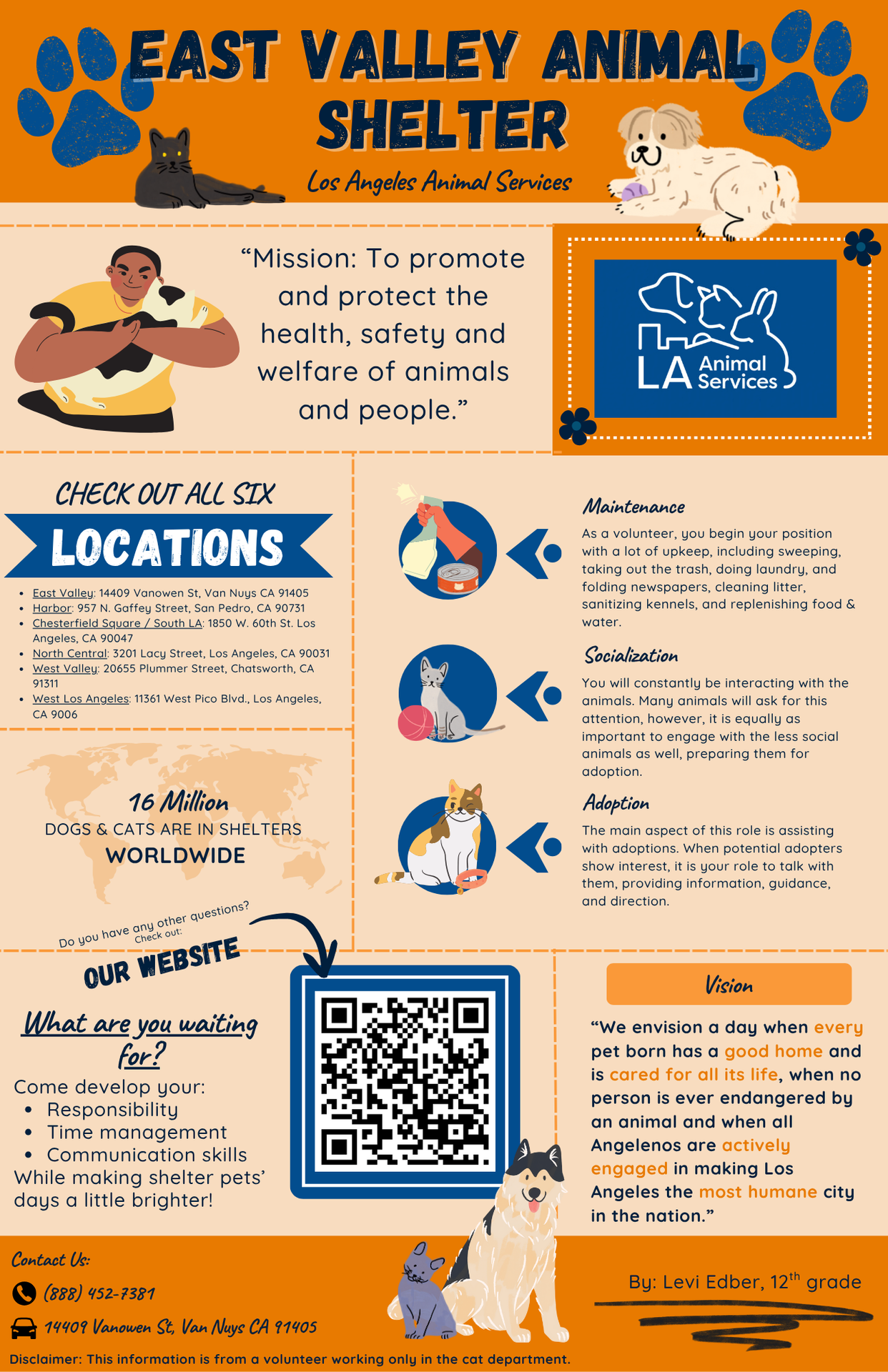 LASS Animal Shelter internship Video