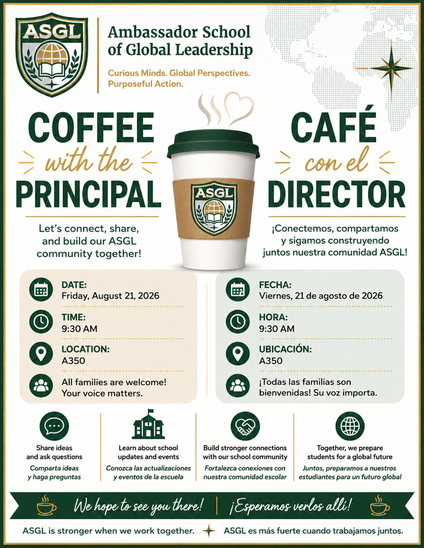 Coffee with the Principal