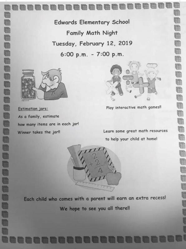 Come and Join Us for Family Math Night Featured Photo