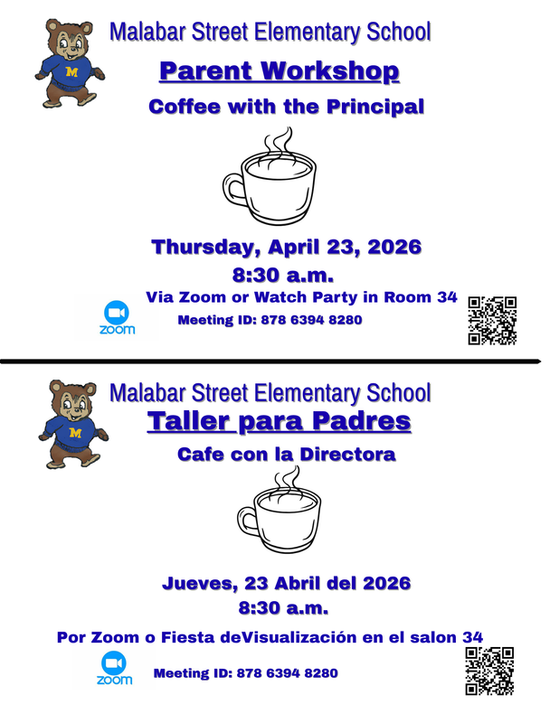 Coffee with the Principal