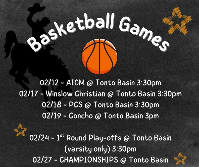 Updated Basketball Schedule