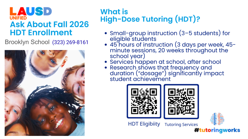 High-Dose Tutoring