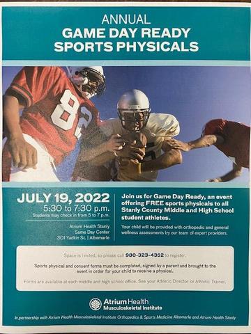 Game Day flyer