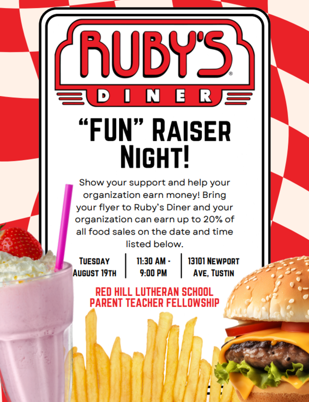 Ruby's Diner "Fun" Raiser
