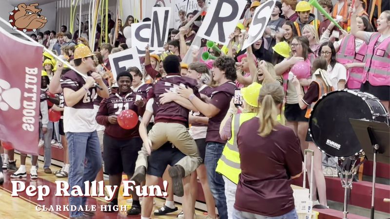 Clarkdale High School Pep Rally Seniors