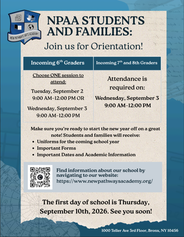 Orientation Schedule