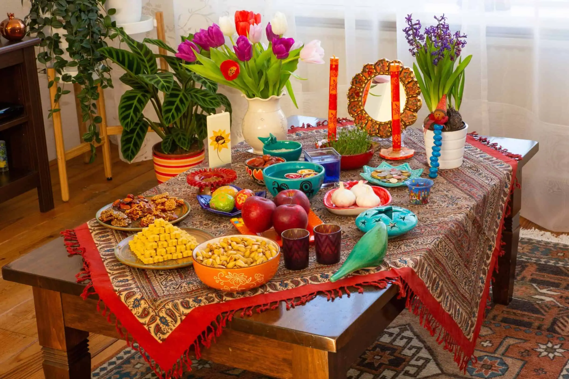 Nowruz table