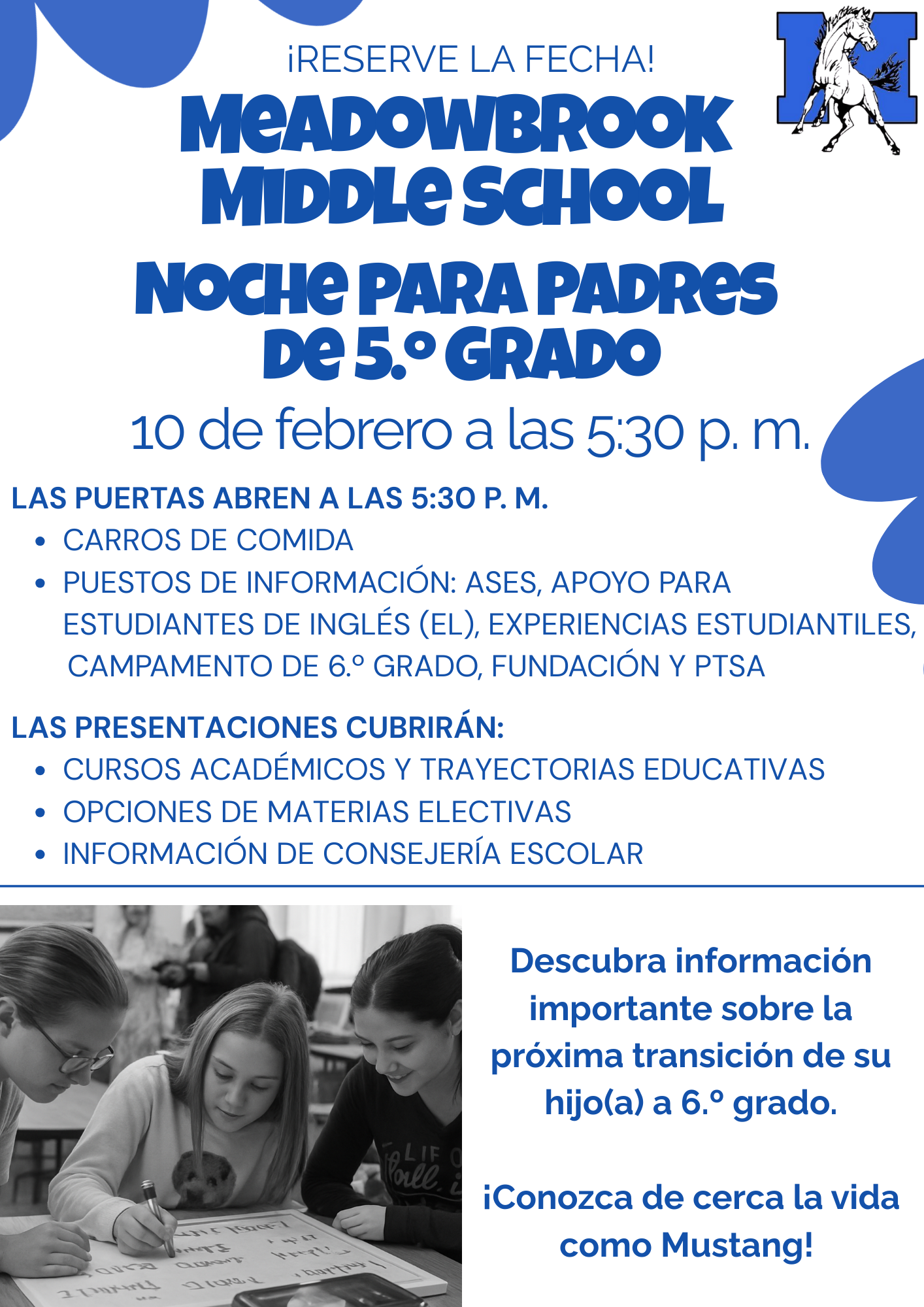 5th Grade Family Night