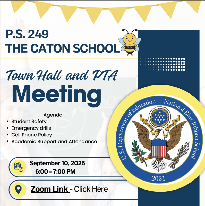 Upcoming Town Hall and PTA Meeting Featured Photo
