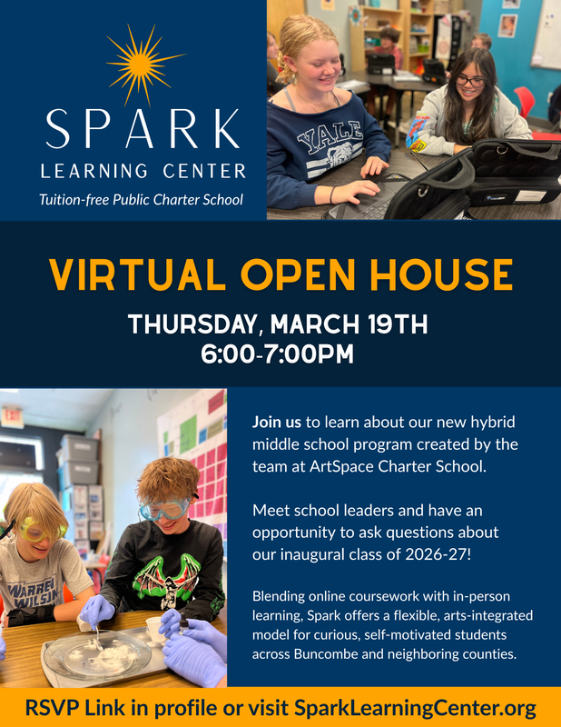 Spark Virtual Open House March 19th