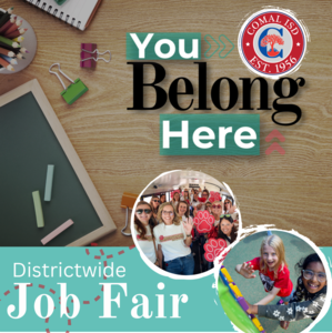 You Belong Here Hiring Job Fair Graphic