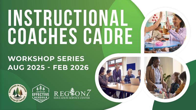 Instructional Coaches Cadre marketing graphic