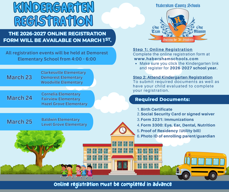 Kinder Registration Form English