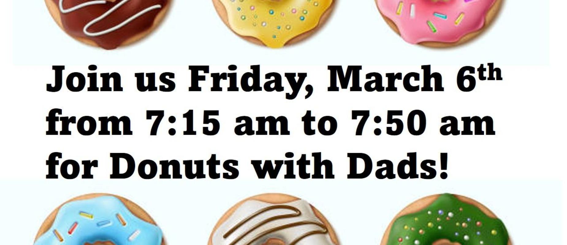 Donuts with Dads 3/6/26
