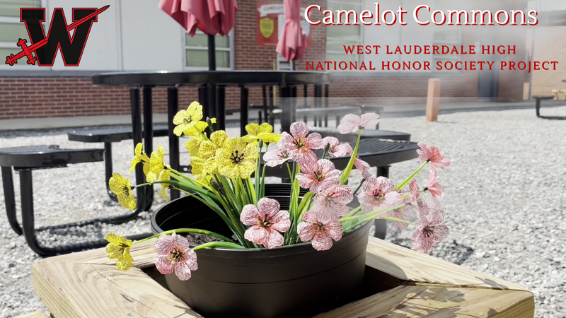 Camlot Commons Outdoor Space at WLHS