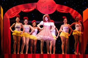 Miss Adelaide and her dancers during a scene