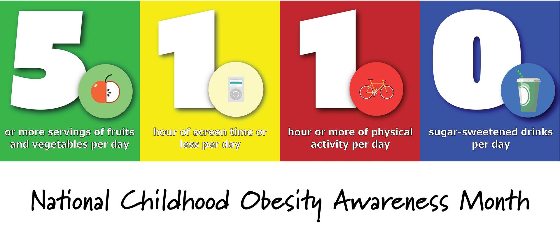 September is Childhood Obesity Awareness Month